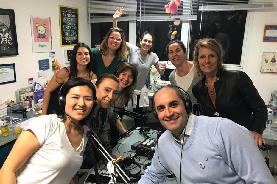 Gravação do Podcast